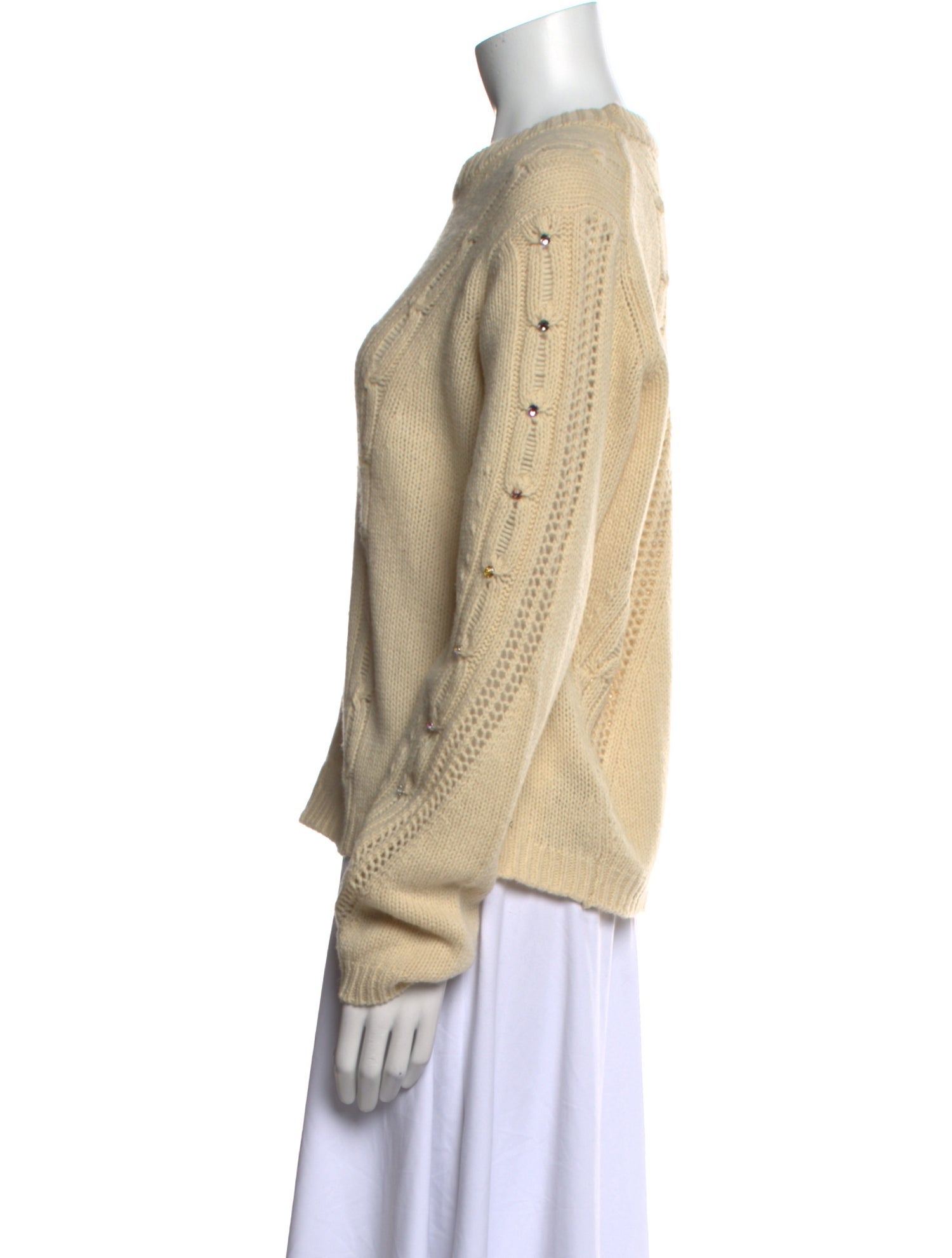 Zadig & Voltaire Merino Wool Crew Neck Sweater